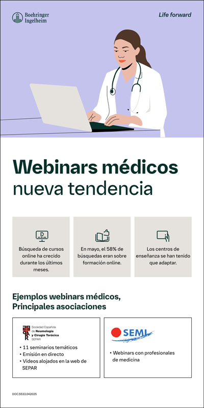 ¿Qué webinars médicos encontramos?