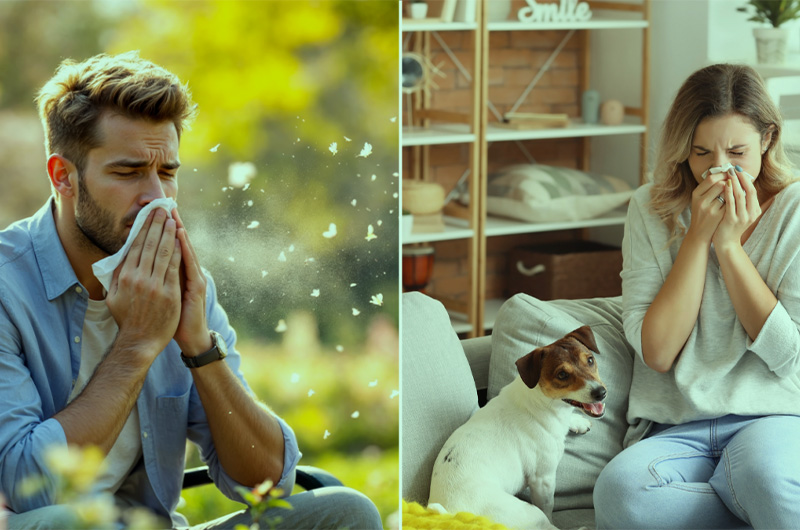 Cómo explicar a tus pacientes las diferencias entre la RinitisAlérgica Estacional y Perenne