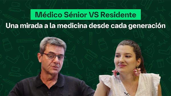 Charlando tranquilamente: Médico Residente vs Sénior, la medicina desde cada generación.